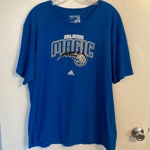 Adidas NBA Orlando Magic Men’s Blue Logo T-Shirt (size XL)